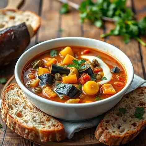 Hearty Eggplant Stew - Easy Healthy Plant-Based Recipe